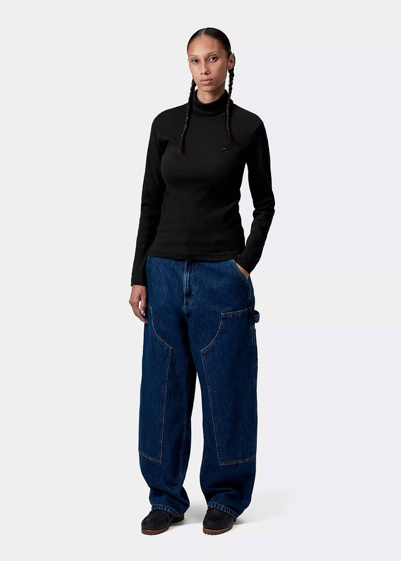 Carhartt WIP I035470 W' Philipa black mockneck L/S tshirt