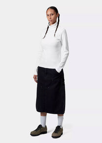 Carhartt WIP I035470 W' Philipa white mockneck L/S tshirt