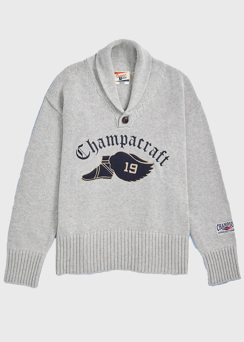 Champion Pinnacle 220634 shawl collar sweater Loxgm