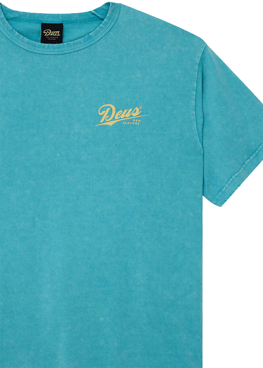 Deus Ex Machina Damaged Dyed Tee green