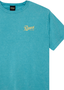 Deus Ex Machina Damaged Dyed Tee green