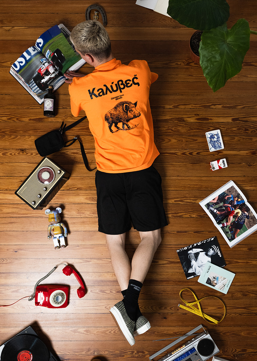 Kaluves Agrioxoiros orange tee