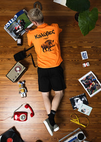 Kaluves Agrioxoiros orange tee