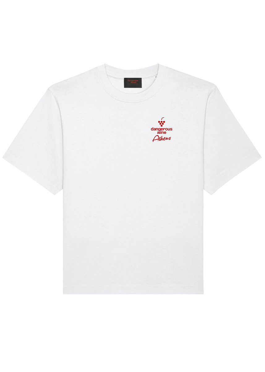 Dangerous Minds WINE Eleutheros white tshirt