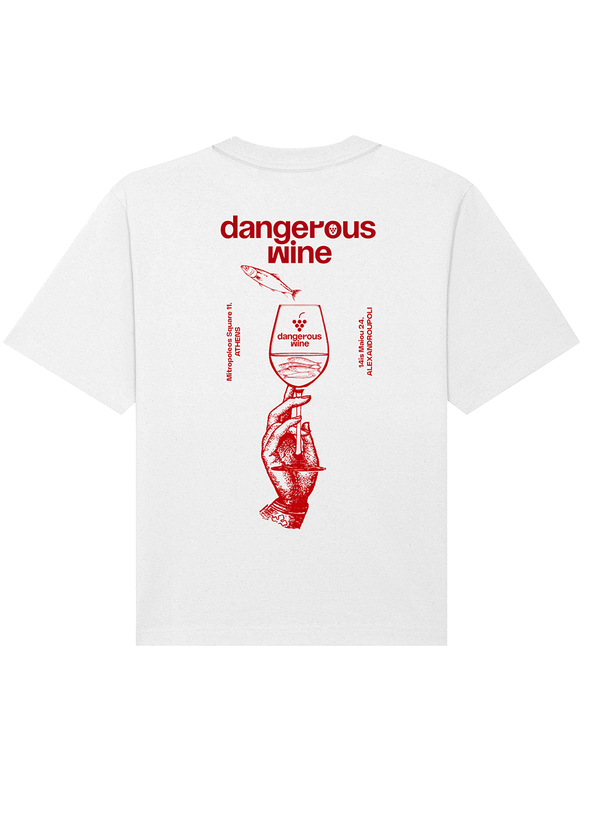 Dangerous Minds Eleutheros white tshirt