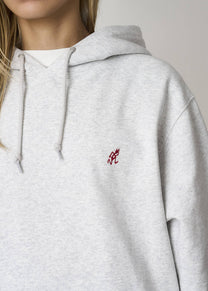 Gramicci G309-FT One Point heather ash hooded sweatshirt