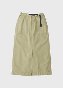 Gramicci G3SW-SK069 Long Baker cactus pigment skirt