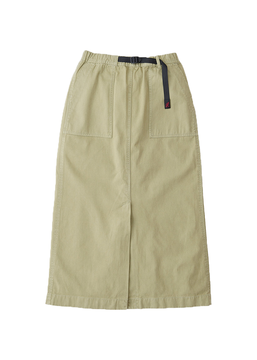 Gramicci G3SW-SK069 Long Baker cactus pigment skirt