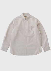 Gramicci G5FM-J019 Oxford button down stance ecru shirt