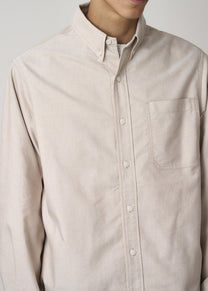 Gramicci G5FM-J019 Oxford button down stance ecru shirt