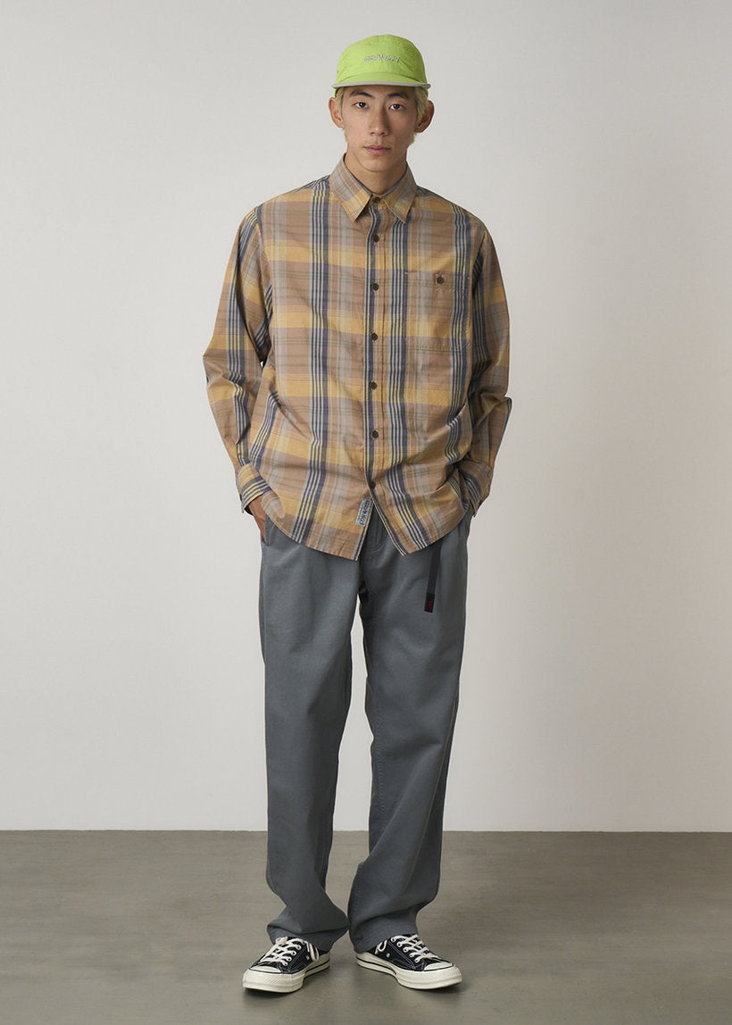 Gramicci G5FM-J020 broadcloth stance highland shirt
