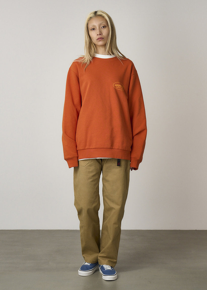 Gramicci G5FU-J093 Original Freedom burnt orange sweatshirt