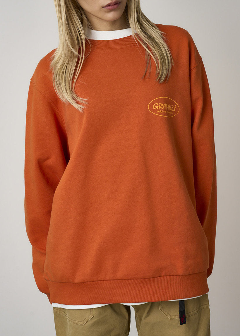 Gramicci G5FU-J093 Original Freedom burnt orange sweatshirt