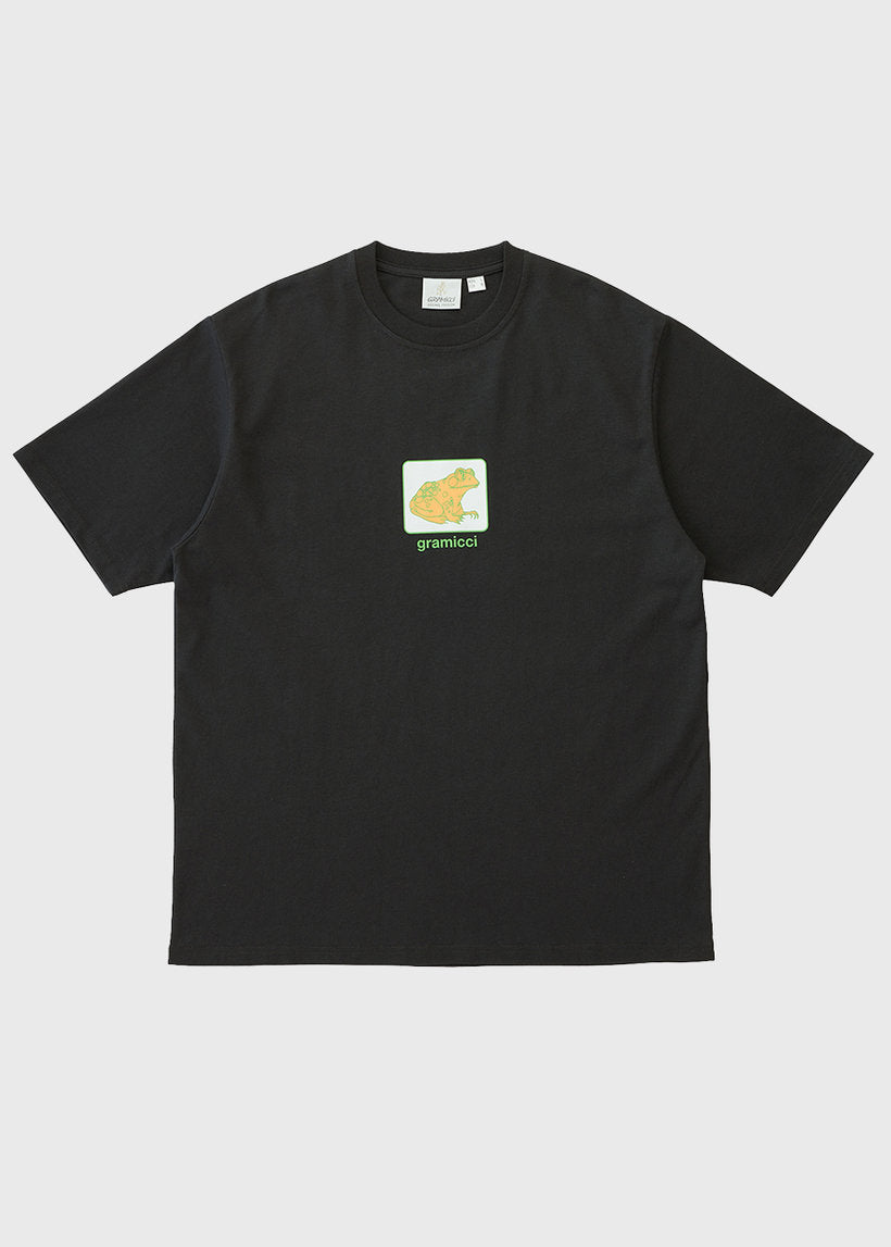 Gramicci G5FU-T089 Toad vintage black tee