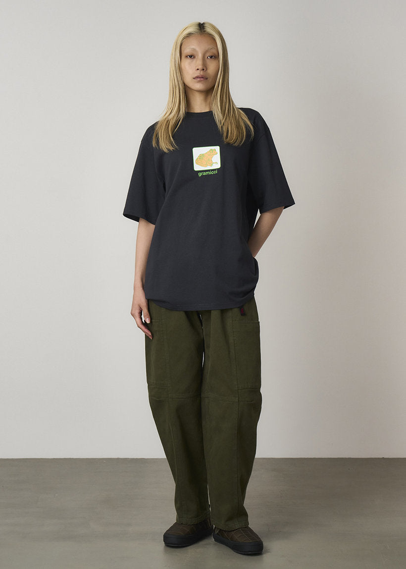 Gramicci G5FU-T089 Toad vintage black tee