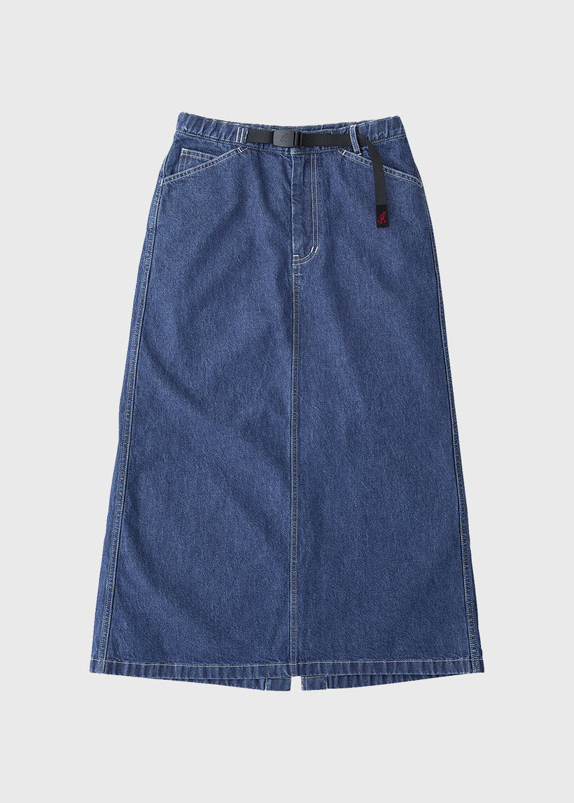 Gramicci G5FW-SK028 Sutter light wash denim skirt