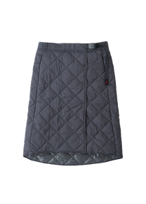 Gramicci G5FW-SK033 Thermal Insulation Quilted black skirt