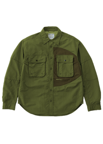 Gramicci G5SM-J038 Nylon Brentwood olive shirt