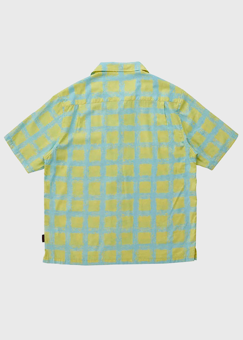 Gramicci G5SM-J043 Checkered glow rayon shirt