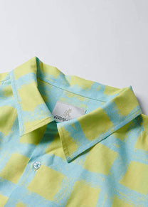 Gramicci G5SM-J043 Checkered glow rayon shirt