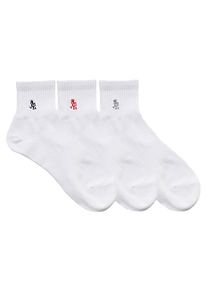 Gramicci SX-M03 Basic white short socks (3 sets)