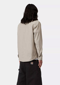 Carhartt WIP I030238 Bolton puddle garment dyed L/S shirt