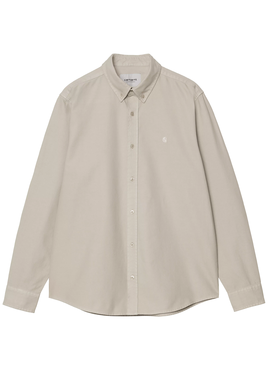 Carhartt WIP I030238 Bolton puddle garment dyed L/S shirt