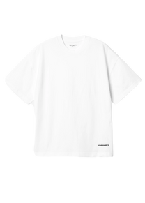 Carhartt WIP I031373 Link Script white/black S/S tshirt