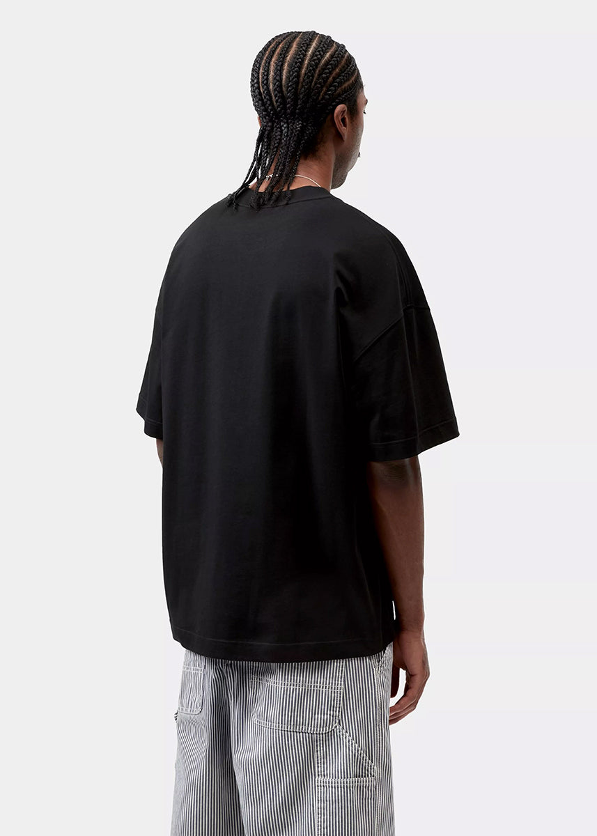 Carhartt WIP I031373 Link Script black/white S/S tshirt
