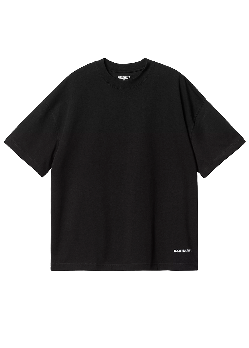 Carhartt WIP I031373 Link Script black/white S/S tshirt