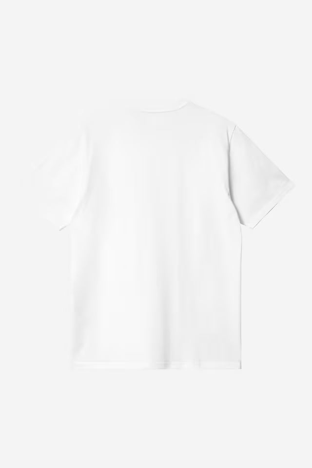 Carhartt WIP I032128 Pocket Heart white/red S/S tshirt