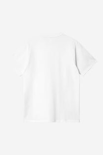 Carhartt WIP I032128 Pocket Heart white/red S/S tshirt