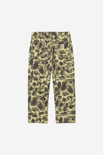 Carhartt WIP I033896 Duck Single Knee camo duck green stone washed pants