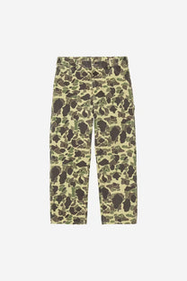 Carhartt WIP I033896 Duck Single Knee camo duck green stone washed pants