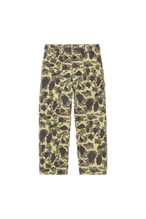 Carhartt WIP I033896 Duck Single Knee camo duck green stone washed pants