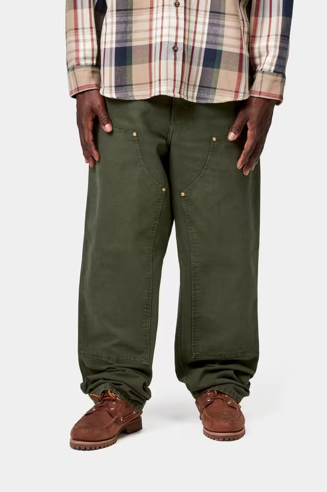 Carhartt WIP I034796 Double Knee Olive stone canvas