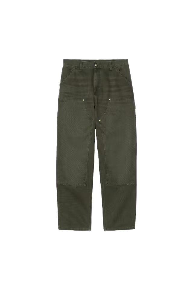 Carhartt WIP I034796 Double Knee olive stone canvas