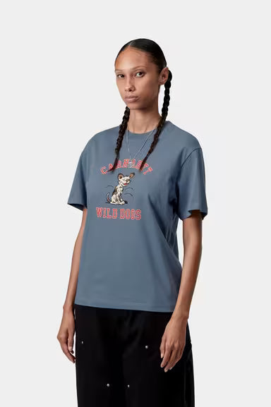 Carhartt WIP I035487 W' S/S Wild Dog angelite tshirt
