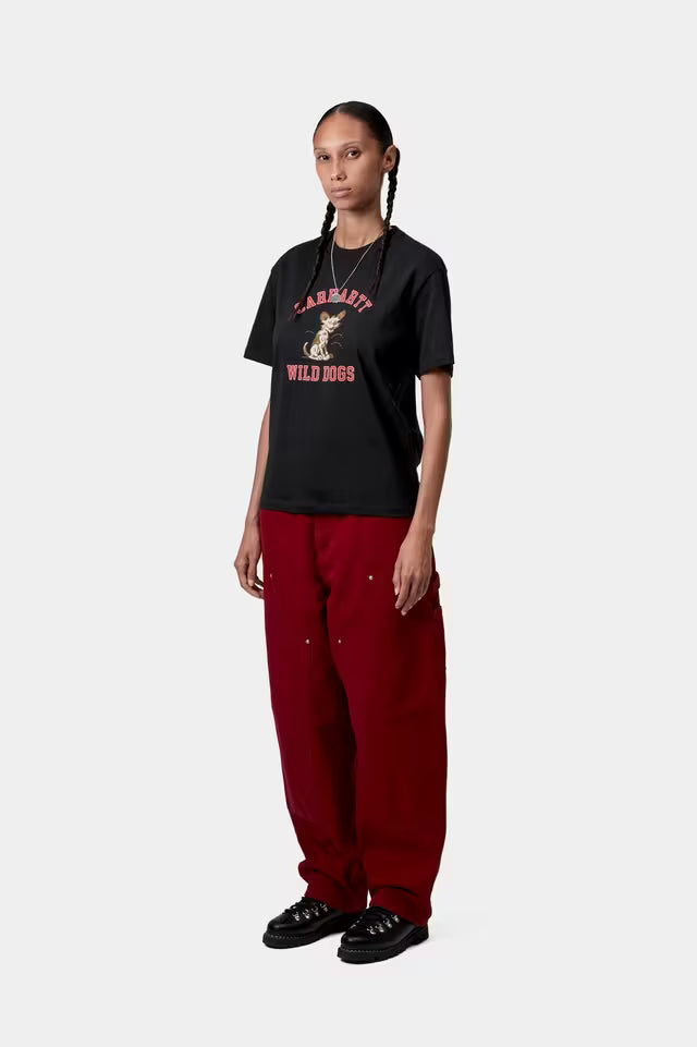 Carhartt WIP I035487 W' S/S Wild Dog TShirt Black