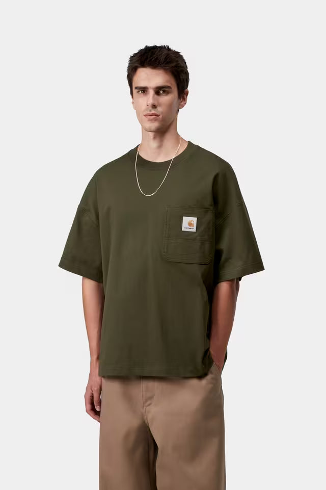 CARHARTT WIP I035523 S/S Work Pocket Tshirt Olive