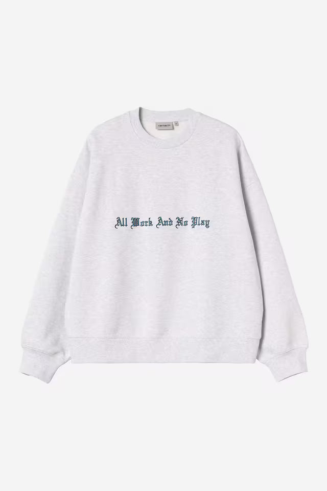 Carhartt WIP I035609 No Play ash heather sweat