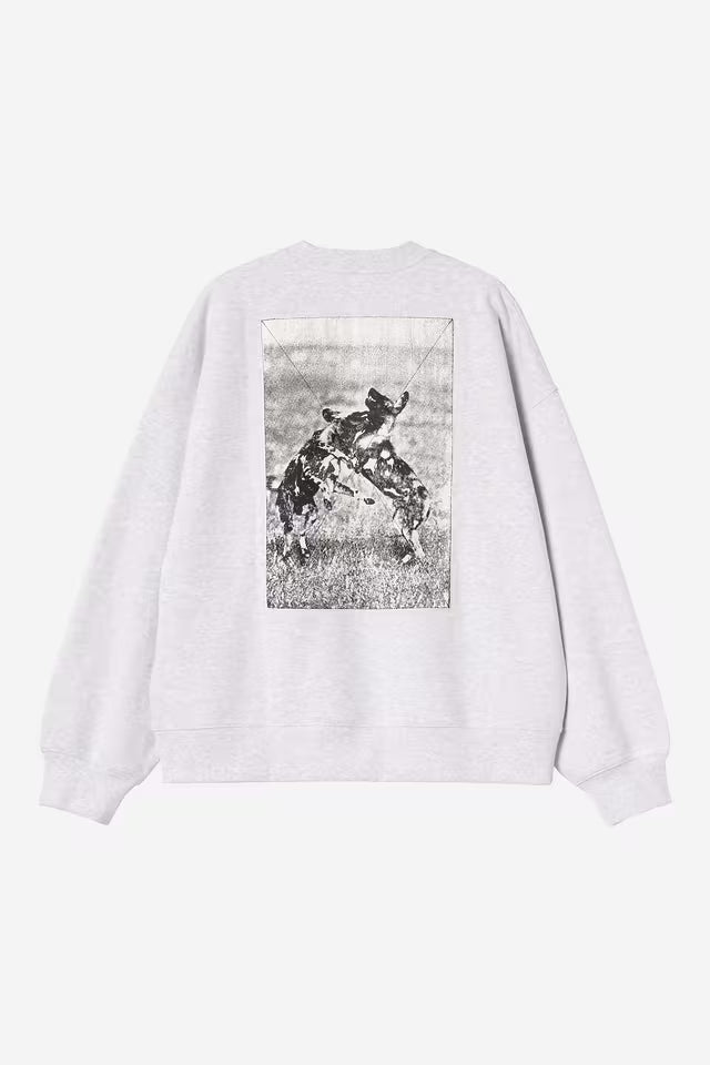 Carhartt WIP I035609 No Play ash heather sweat