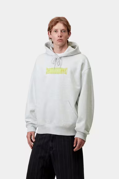 Carhartt WIP I035610 Electric Boogie ash heather hooded sweat
