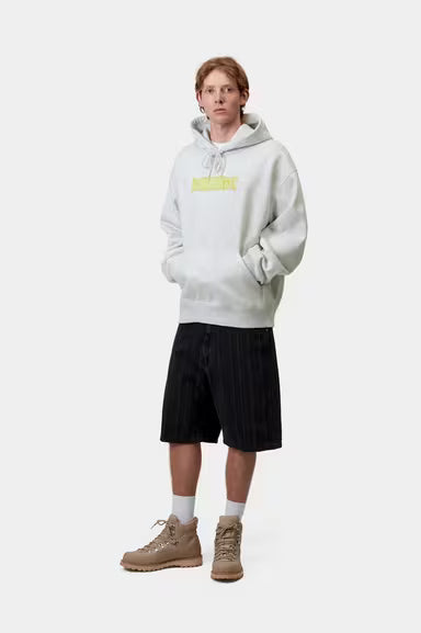 Carhartt WIP I035610 Electric Boogie ash heather hooded sweat