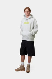 Carhartt WIP I035610 Electric Boogie ash heather hooded sweat