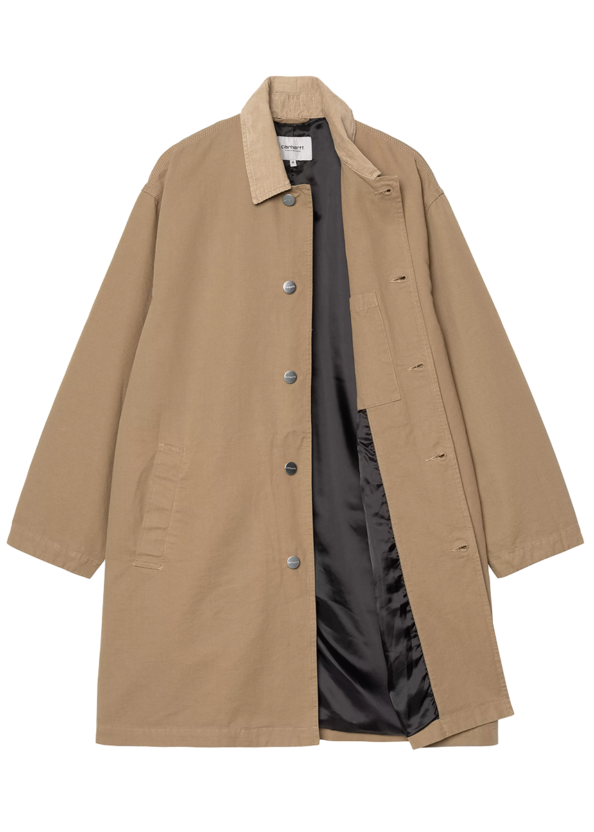 Carhartt WIP I035618 Webster Coat Leather rinsed