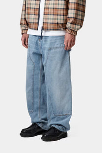 Carhartt WIP I035797 OG Double Knee blue burst washed pants