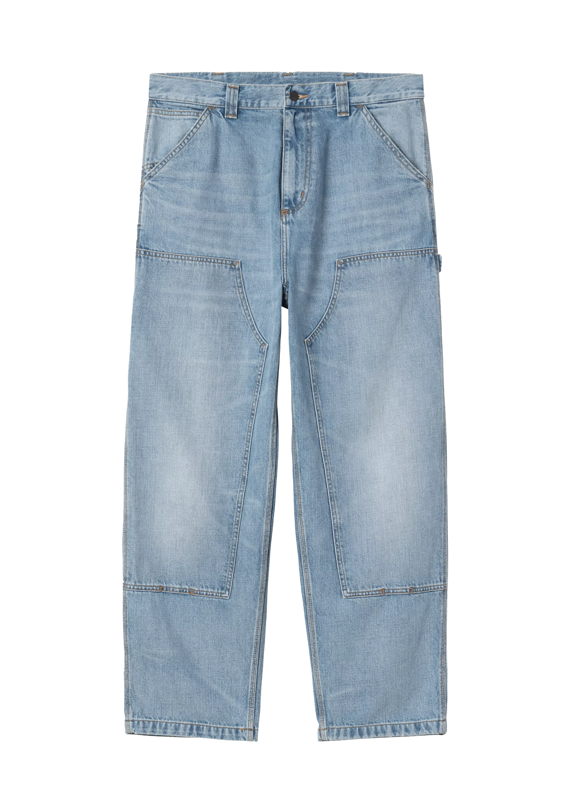 Carhartt WIP I035797 OG Double Knee blue burst washed pants