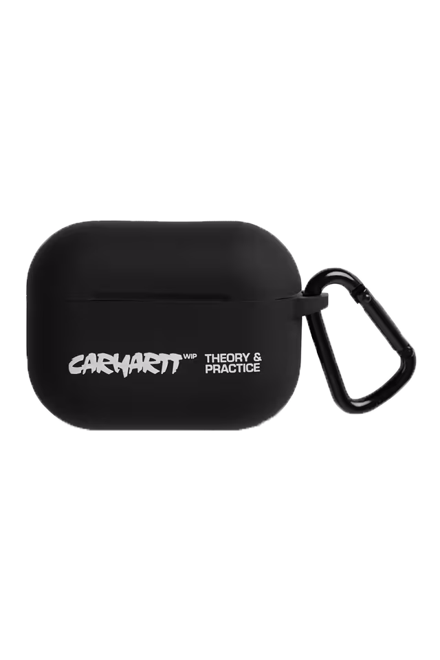 Carhartt WIP I035849 APP Theory and Practice AirPods Case Black/White
