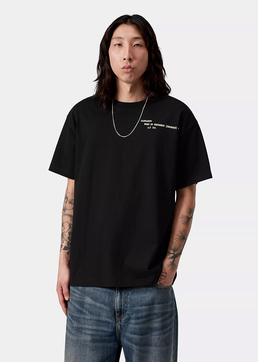 Carhartt WIP I036006 Punched black S/S tshirt